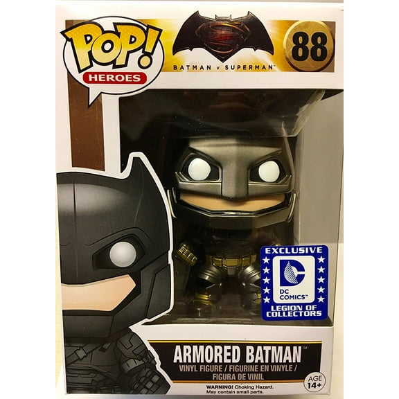Armored Batman - Batman v Superman Legion of Collectors Funko Pop! DC Heroes Exclusive