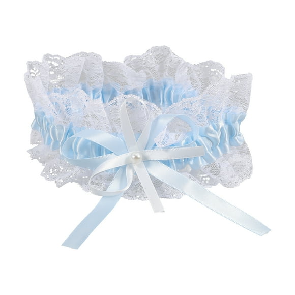 WORGEOUS Liga de novia, Liga nupcial de boda, banda de pierna para mujeres, Liga de encaje para niñas adolescentes