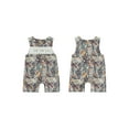 thumbnail image 2 of BemeyourBBs Baby Boy Romper Camouflage Newborn Jumpsuit Infant Overalls for Summer, 2 of 9