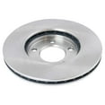 thumbnail image 4 of TRQ Front Wheel Hub Ceramic Brake Pad Rotor Kit Set Fits Select Town & Country Caravan, 4 of 6