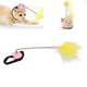 thumbnail image 4 of Juguetes interactivos de plumas para gatos juguetes interactivos para gatos para gatos de interior collar para gatos collar de plumas juguetes para gatos con cuello ANGGREK Otros, 4 of 8