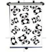 Auto Drive 1 Count Panda White Sun Shade Product Size 19" x 16"