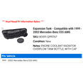 thumbnail image 2 of Expansion Tank - Compatible with 1999 - 2002 Mercedes-Benz E55 AMG 2000 2001, 2 of 3