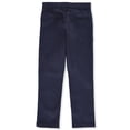 thumbnail image 2 of French Toast Boys' Straight Fit Twill Pants Color: navy Size: 18, 2 of 2