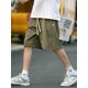 thumbnail image 3 of Pantalones cortos de verano 2023 para hombre, pantalones cortos holgados, rectos, casuales, ropa de calle Y2K, bermudas deportivas con cordón, 3 of 5