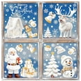 thumbnail image 3 of 155 Pieces White Snowflake Window Clings for Glass Windows Christmas Decorations Indoor - DIY Snowflakes Vinyl Clings Window Decal Stickers Winter Wonderland Holiday Xmas Ornaments Decorations, 3 of 6