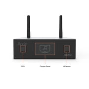 Arylic S50 Pro+ Wireless Streaming Preamplifier, Bluetooth 5.0 aptX HD, WiFi, AirPlay & Spotify Connect, Multi-Room, Subwoofer Output