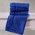 thumbnail image 2 of Hawmam Linen Royal Blue Wash Cloths for Your Face - 4-Pack 13' x 13' - Soft, Absorbent, Quickdry, 100% Turkish Cotton Hotel Quality Hand Wash Clothes for Bathroom, Kitchen, Luxury - Set of 4, 600 GSM, 2 of 7