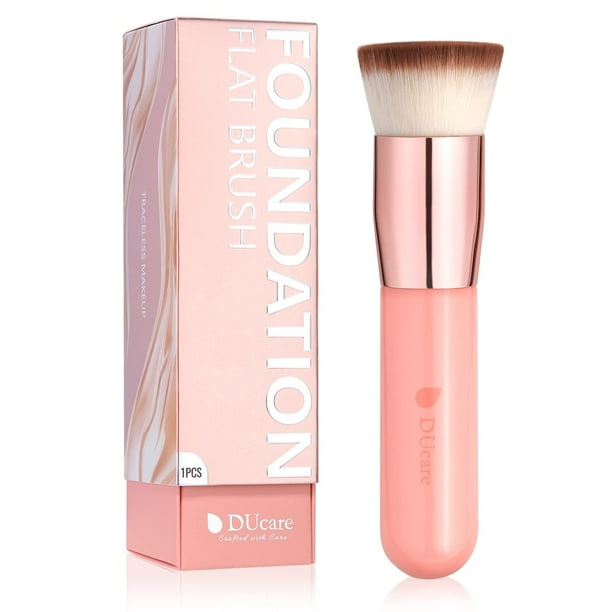 Brocha de maquillaje DuCare Foundation Flat Top Kabuki Synthetic