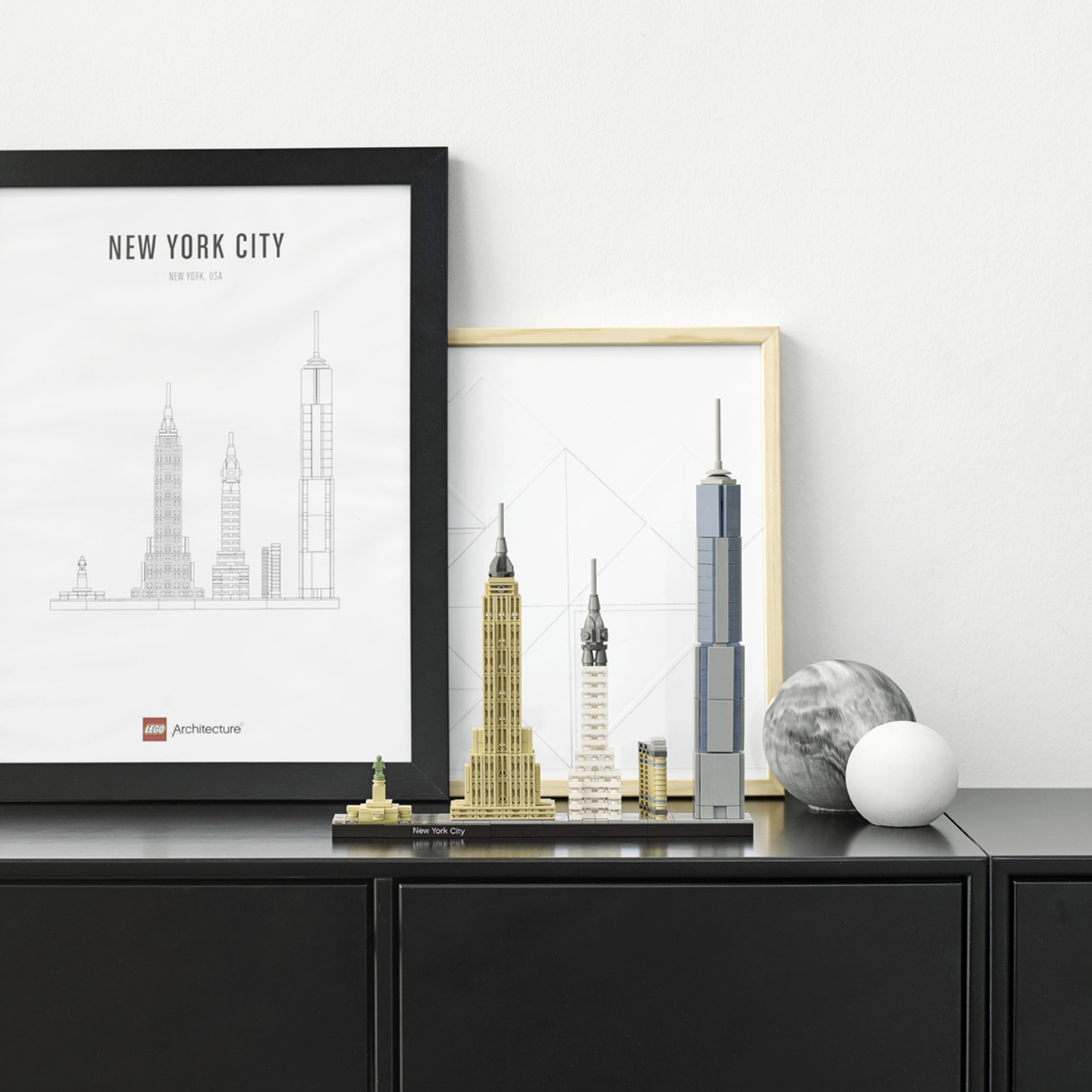LEGO Architecture New York City Skyline 21028, Collectible Model Kit for Adults to Build, Creative Activity, Home Décor Gift Idea - image 4 of 5