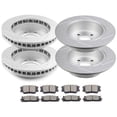 thumbnail image 3 of CCIYU Front Rear Drilled Slotted Brake Rotors + Ceramic Pads fit for 2013-2017 for Lexus ES300h, 2007-2012 for Lexus ES350, 2008-2014 for Toyota Avalon, 2007-2011 for Toyota Camry, 3 of 5