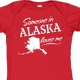 thumbnail image 4 of Inktastic Someone in Alaska Loves Me Boys or Girls Baby Bodysuit, 4 of 5