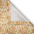 thumbnail image 6 of Ambesonne Vintage Valance & Curtain, Orangish Flowers Leaves, 55"x30", Dark Yellow and Pale Orange, 6 of 7