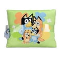 thumbnail image 2 of Bluey and Family Squishy Toddler Pillow, 12"x15", Green, 2 of 9