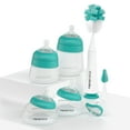 thumbnail image 2 of Exclusive Nanobebe Teal Early Essentials Anti-Colic Baby Bottle Gift Set | Newborns & Infants, 2 of 6