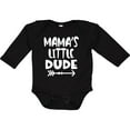 thumbnail image 3 of Inktastic Mama's Little Dude with Arrow Boys Long Sleeve Baby Bodysuit, 3 of 5