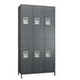 thumbnail image 4 of JAORD Metal Storage Locker with 6 Doors Large Steel Cabinet for Gym,Garage,Living Room,Office,School with Locking Doors, 4 of 9