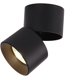 thumbnail image 1 of Foco de montaje en superficie ajustable de 12 W oso de fresa Lámpara de techo Aplique de techo ángulo ajustable 360 ° blanco cálido 3000k negro, 1 of 5