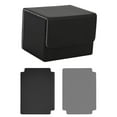 thumbnail image 1 of Caja de baraja de cartas TCG Premium, estuche para tarjetas, contenedor, Protector de tarjetas de juego gris interior Cola Estuche para baraja de cartas coleccionables, 1 of 8