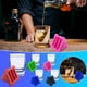 thumbnail image 1 of Vaso en cuña para whisky con forma de hielo • Vaso doble antiguo-clásico • Diseño en capas para bebidas frías • Juego de 1 vaso y 1 molde de hielo, 1 of 6