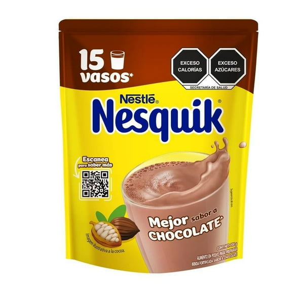 Alimento en Polvo para Preparar Bebida Sabor a Chocolate Nesquik Nesquik bolsa 200g