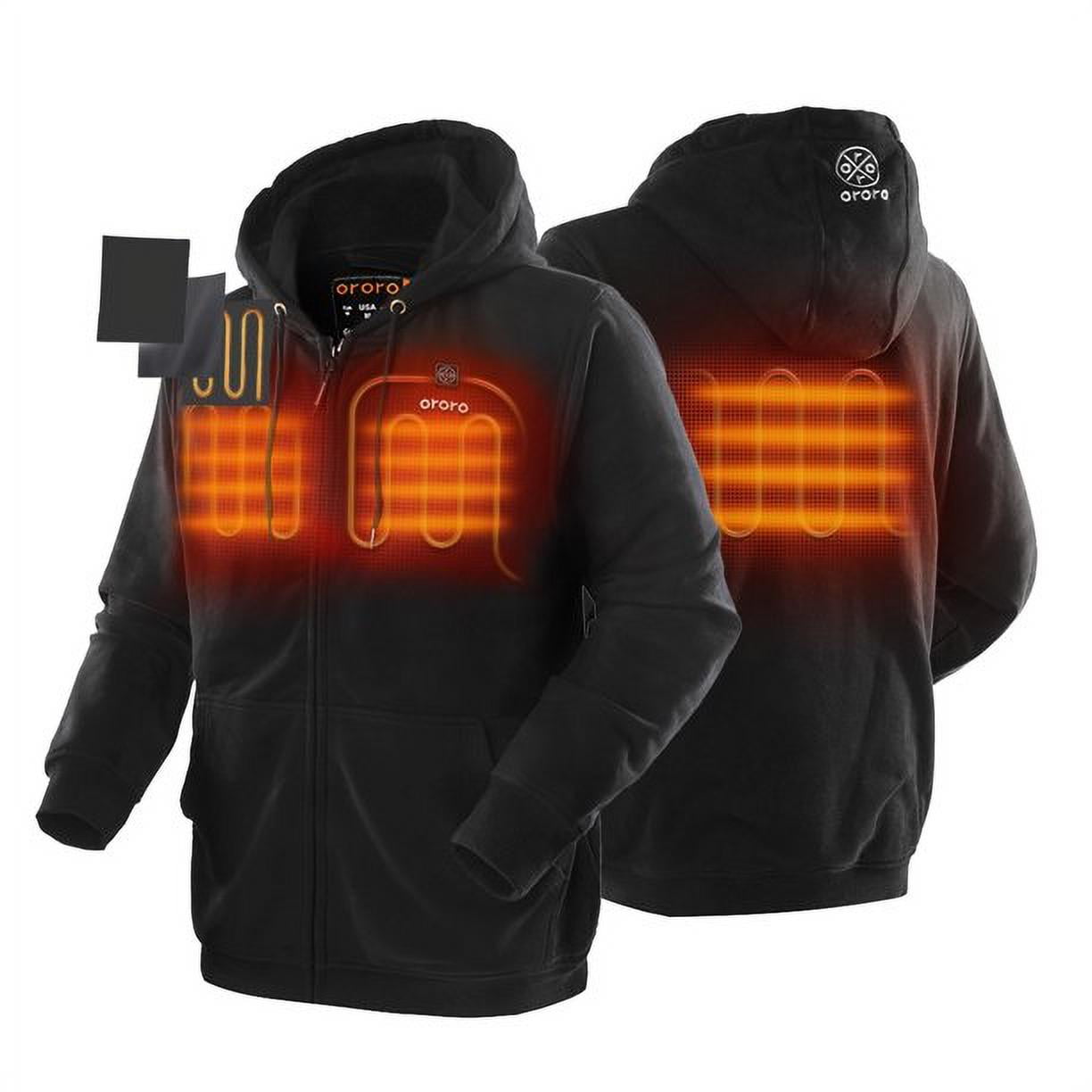 PTAHDUS Mens Heated Soft Shell Vest with Battery Pack