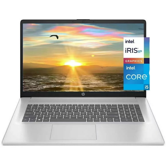 New HP 17.3" IPS FHD Laptop, 13th Gen Intel Core i5-1335U (Beat i7-1255U) Intel Iris Xe Graphics 20GB RAM 1TB SSD Wi-Fi 6 Bluetooth 5.3 Backlit Keyboard HDMI Windows 11 Pro Silver