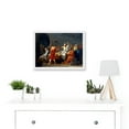 thumbnail image 2 of Painting Historic Study Greece David Death Socrates A4 Artwork Framed Wall Art Print, 2 of 4