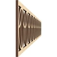 thumbnail image 3 of Ekena Millwork 46 1/4"W x 6"H x 1/4"T Shoshoni Fretwork Moulding, Birch, 3 of 13