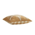thumbnail image 3 of Way to Celebrate 18" x 18" Yellow Wheat Reversible Decorative Pillow, 3 of 5