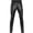 Black, variant on XMMSWDLA Mens Business Casual High Waist Straight Leg Faux Leather Biker Pants Trousers for Men