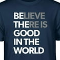 thumbnail image 2 of Teelocity Be The Good Graphic T-Shirt (Medium - Standard Fit, Navy), 2 of 4