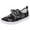 Black, variant on Willtoo Womens Butterfly Print Canvas Sneakers Lace Up Low Top Casual Shoes Lightweight Platform Walking Flats For Daily Outdoor Wear