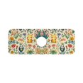thumbnail image 7 of Yayeee Faucet Mat for Kitchen Sink 14.7" Diatomite Long Splash Guard Pad, Floral Animals, 7 of 7