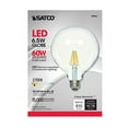 thumbnail image 5 of Satco S9566 - 6.5 watt G40 LED; Clear; Medium base; 2700K; 810 lumens; 120 volts, 5 of 6
