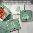 thumbnail image 6 of Thirstystone Scandinavian Trees 4-Pack Assorted Tumbled Tile Coasters, 6 of 6