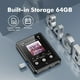 thumbnail image 3 of Reproductor MP3 PINHUI 64GB Bluetooth 5.3 2.8" Pantalla táctil, 3 of 8