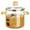 YE2, variant on Heat Borosilicate Glass Stovetop Cooking Pot with Lid Versatile Simmer Saucepan for Soup Milk Pasta and Baby Food Easy Clean Transparent Cookware