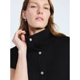 thumbnail image 5 of Scoop Women's and Women's Plus New Scubaknit Snap Vest, Sizes XS-4X, 5 of 6