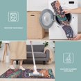 thumbnail image 6 of Multicolor Paisley Pattern Kitchen Rugs Sets Of 3,Kitchen Runner Rugs Non Skid Washable,Decorative Kitchen Floor Mats for Kitchen,Sink,Laundry,17"x30"+ 17"x47" + 17"x59", 6 of 6