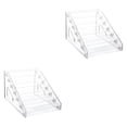 thumbnail image 3 of Vaveren 2 Pieces Acrylic Lipstick Holder Clear Shop Acrylic Nail Polish Display Rack 7 Tier, 3 of 8