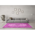 thumbnail image 3 of Ahgly Company Indoor Rectangle Medallion Pink Traditional Area Rugs, 8' x 12', 3 of 4