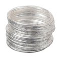 thumbnail image 1 of 50pcs Indian Style Silver Alloy Bracelet Bangles Set Women Stackable, 1 of 5