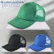 thumbnail image 2 of Custom Half Mesh Hat Korean Fashion Breathable Light Plate Duck Tongue Cap Unisex Four Seasons Versatile DIY Truck Driver Hatno logo print Gao Jinjia LED, 2 of 2