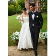 thumbnail image 4 of COOFANDY Wedding Outfit for Men 2 Piece Mens Suit Slim Fit Tuxedo with Shawl Lapel for Grooms, 4 of 6