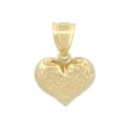 thumbnail image 1 of Dije Corazón Casa del Anillo Oro Amarillo Sólido 10K, 1 of 4