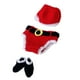 thumbnail image 5 of ColoMX 3 piezas tejidas a mano adorables accesorios de fotografía para recién nacidos Sombrero de Navidad Accesorios de fotos Bebé Cien días Ropa Trajes para bebés, 5 of 7