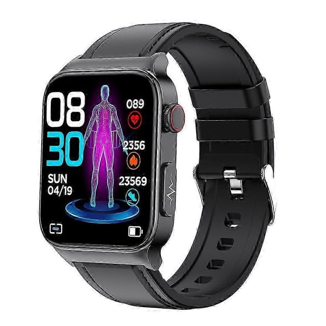 E500 Smart Non-Invasive Blood Sugar Watch - ECG PPG, Blood Oxygen, Heart Rate & 1.83" HD Screen, Health & Fitness Tracker Sports Watch
