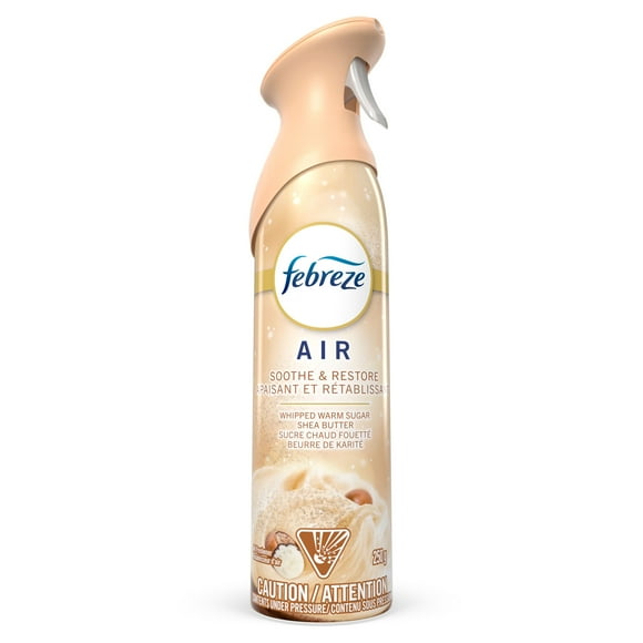 Assainisseur d’air en vaporisateur Febreze, assainisseur d’air pour la maison, parfum Apaisant et rétablissant, 250g (8,8oz), 1unité 250G