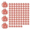 thumbnail image 1 of 100x soportes para tarjetas de juego, soportes para tarjetas de juego DIY, Clip para tarjetas, Bases en miniatura portátiles, soporte para tarjetas de rojo, 1 of 9